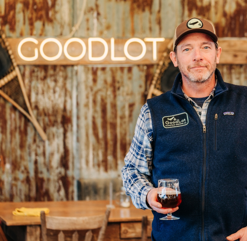 Owner of GoodLot Brewing, Phil Winters